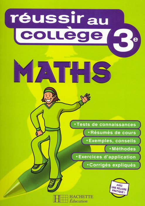 Reussir au college en mathematiques 4e
