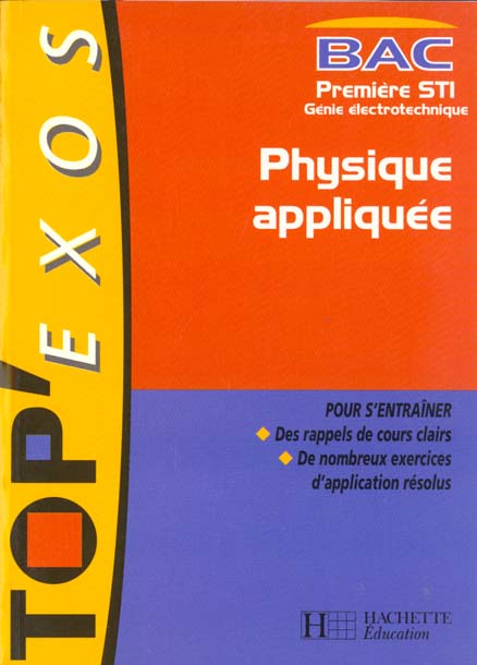 Physique appliquee 1e sti electrotechnique