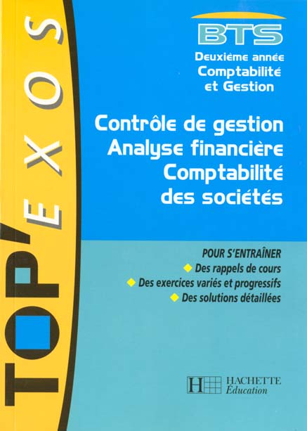 Controle de gestion analyse financiere comptabilite des societes 2eme annee