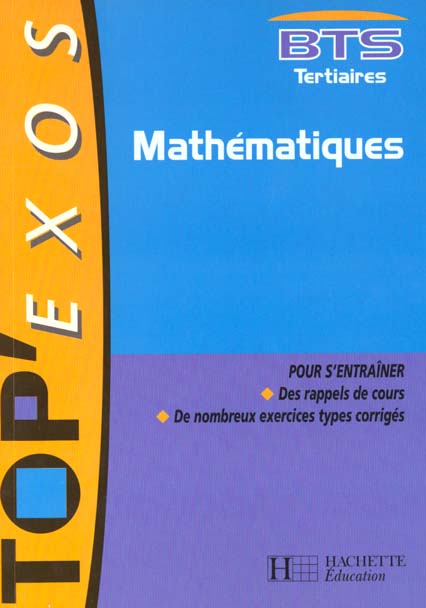 Mathematiques bts tertiaires