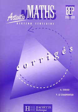 Mathematiques 2eme annee bep (terminale bep) tertiaire (édition 1999)