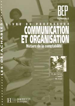 Les detachables ; communication et organisation bep terminale compta ; professeur