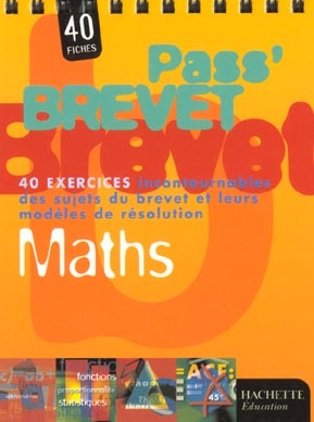 Pass'brevet ; mathematiques