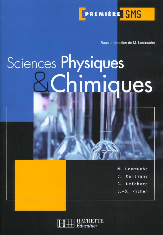 Sciences physiques 1e sms