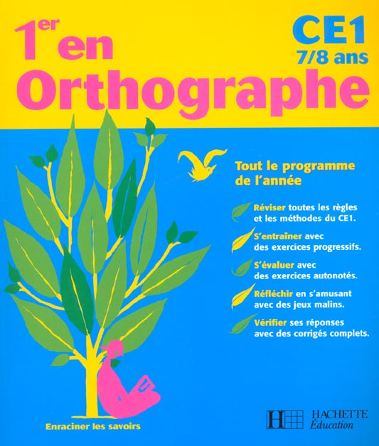 Premier en orthographe ; CE1