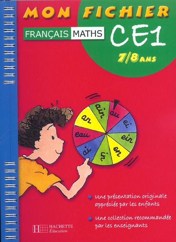 Mon fichier ce1 ; francais mathematiques