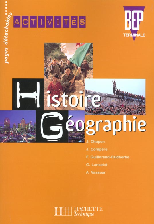 Activites ; histoire geographie bep terminale