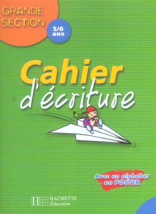 Cahier d'ecriture