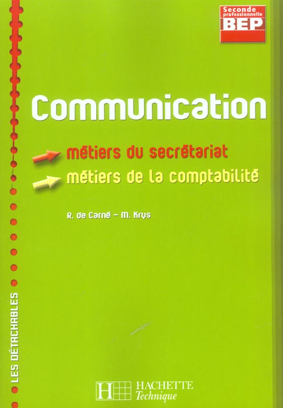 Communication ; 2e pro bep