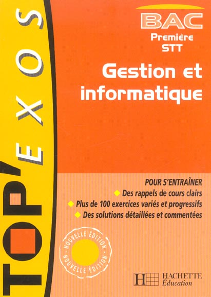 Informatique/gestion 1ere stt