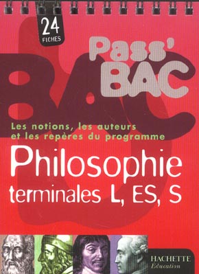 Philosophie terminale l/es/s