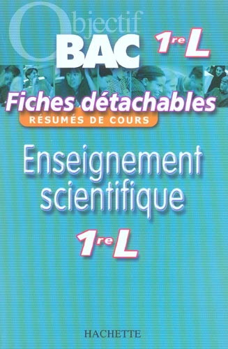 Objectif bac : ENSEIGNEMENT SCIENTIFIQUE