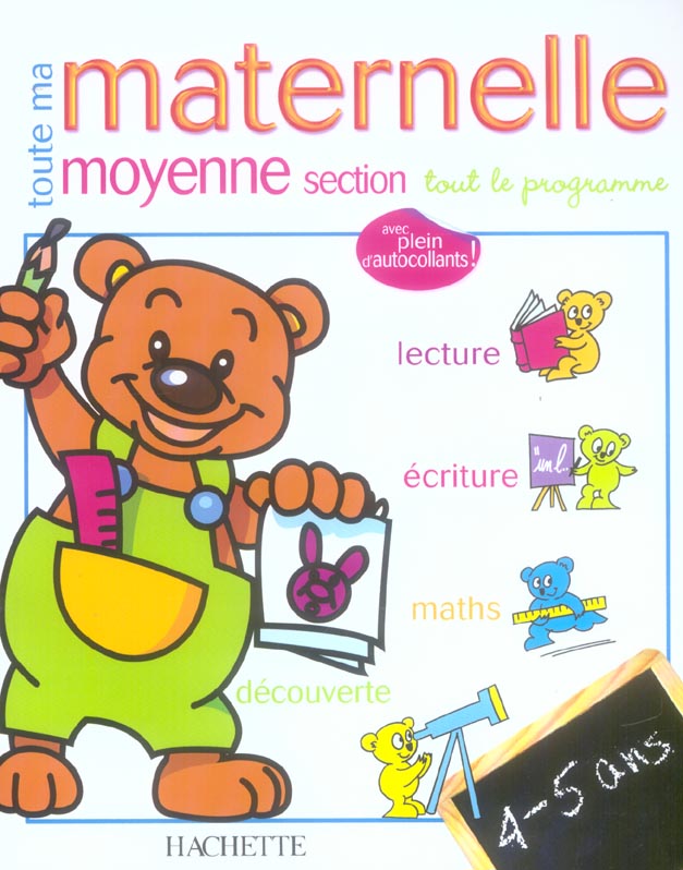 TOUTE MA MOYENNE SECTION DE MATERNELLE