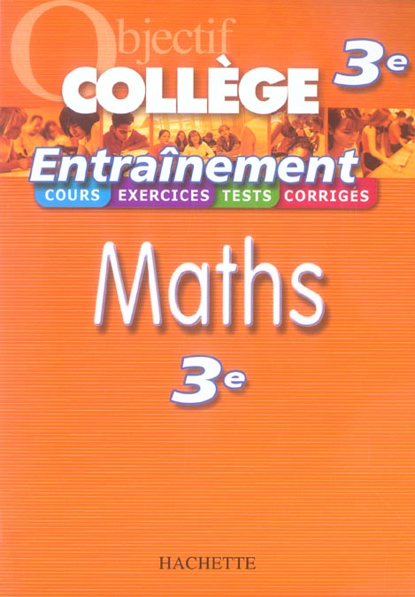 OBJECTIF COLLEGE : entrainement