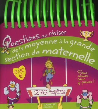 Questions pour réviser ; de la moyenne à la grande section de maternelle