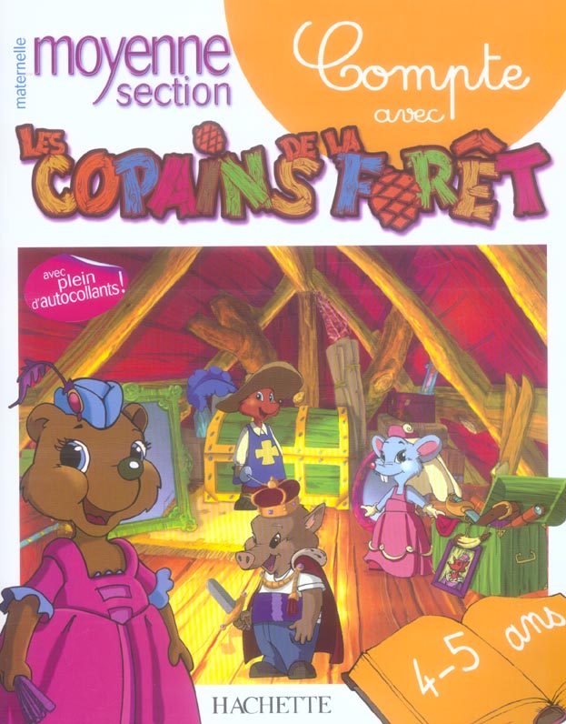 Compte avec les copains de la foret ; moyenne section