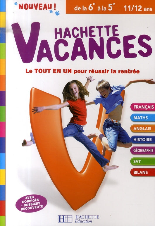 HACHETTE VACANCES : de la 6ème à la 5ème