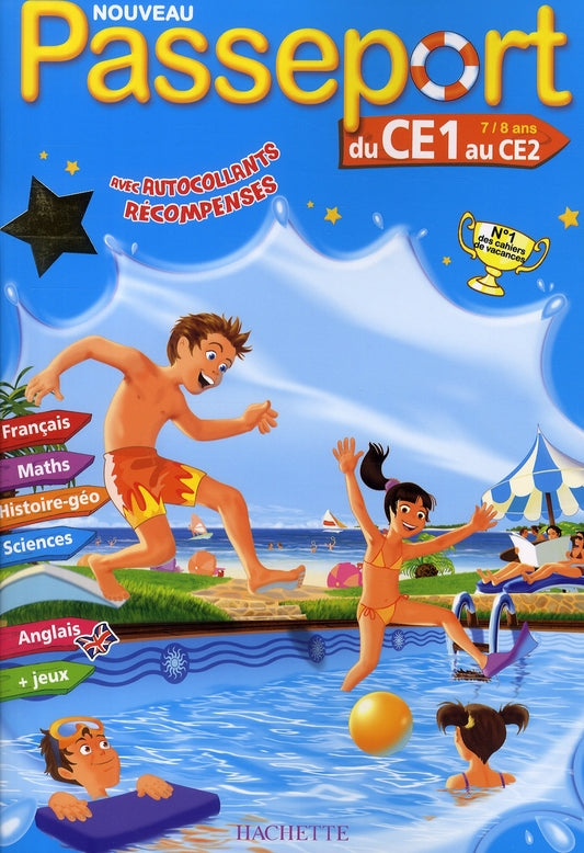 Passeport : du CE1 au CE2 ; toutes les matières + anglais ; 7/8 ans