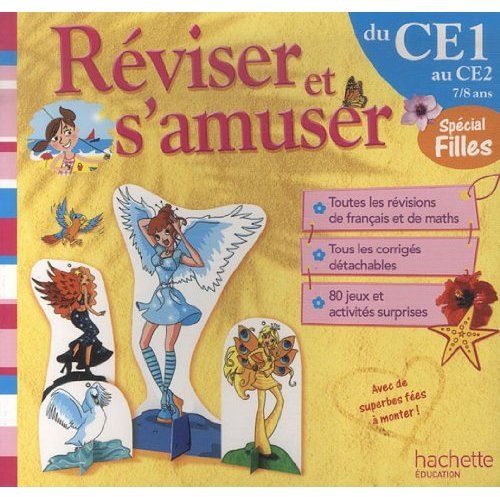 Réviser et s'amuser ; du CE1 au CE2 ; spécial filles