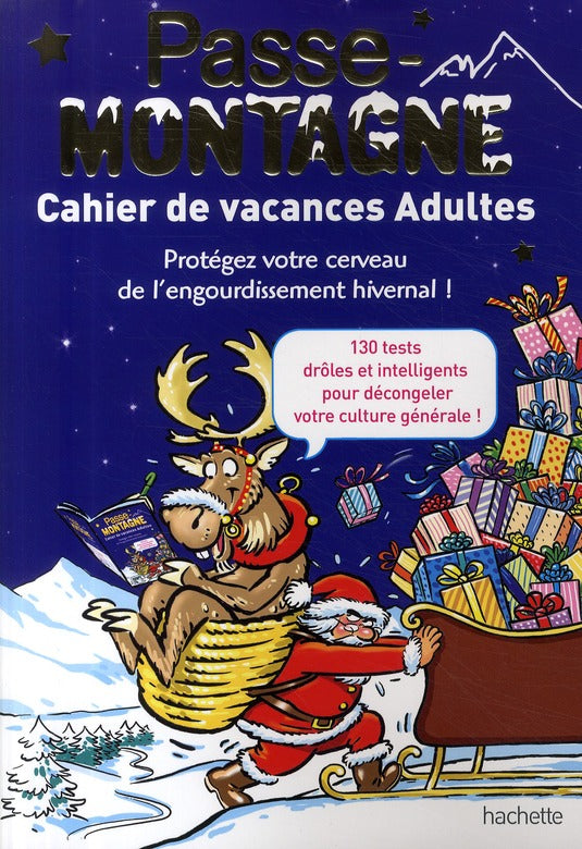 Passe-montagne ; cahier de vacances adultes ; protégez votre cerveau de l'engourdissement hivernal !