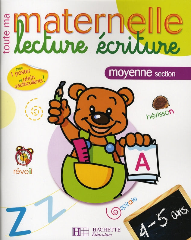 Toute ma moyenne section de maternelle ; lecture-écriture