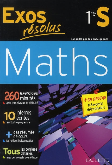 Exos résolus : maths ; 1ère S