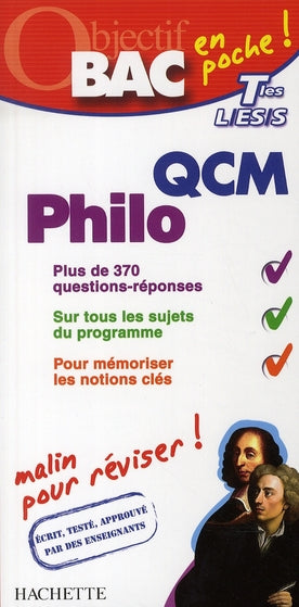 QCM ; philosophie ; terminale L, ES, S