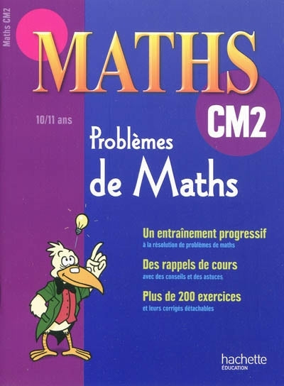 CAHIERS BLED : problèmes de maths ; CM2