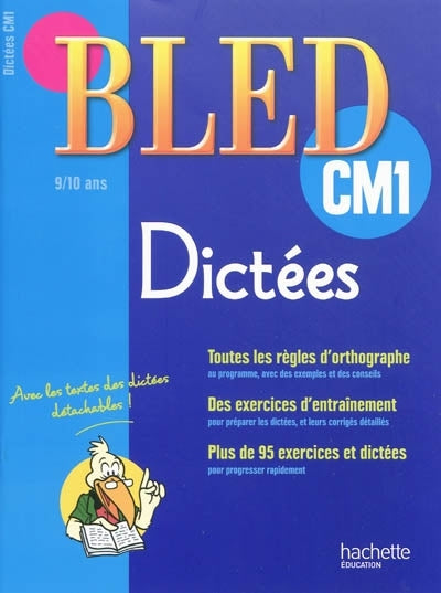 CAHIERS BLED : dictées ; CM1