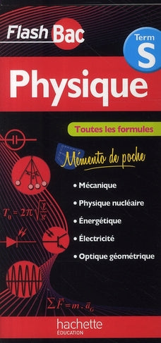 Les dépliants flash ; physique ; terminale S