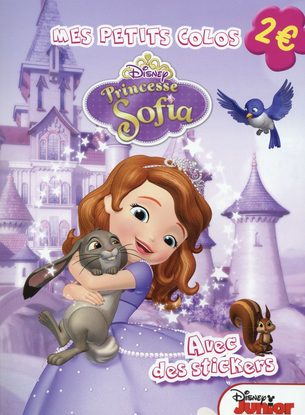 Mes petits colos : Princesse Sofia : avec des stickers