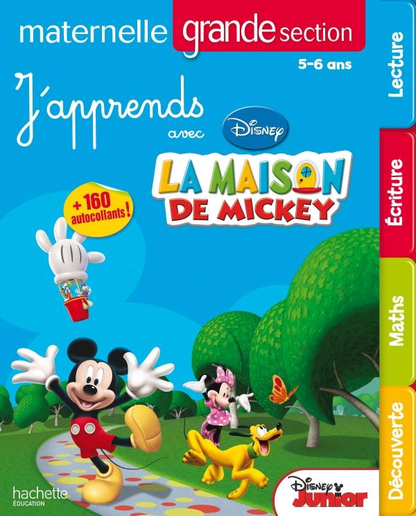 J'apprends avec Mickey ; moyenne section