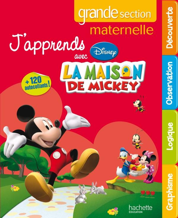 J'apprends avec Mickey ; grande section