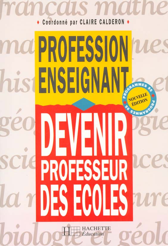 Devenir professeur des ecoles