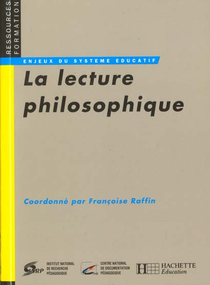 La lecture philosophique