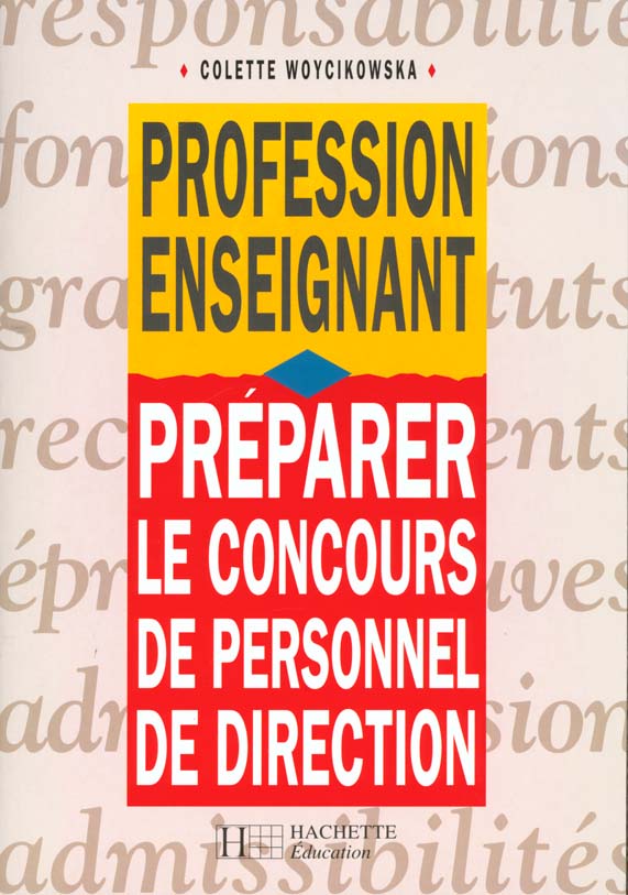 Préparer le concours de personnel de direction
