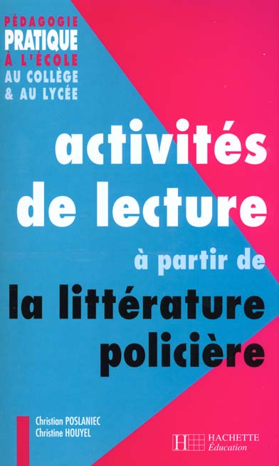 Activites lecture litterature policiere