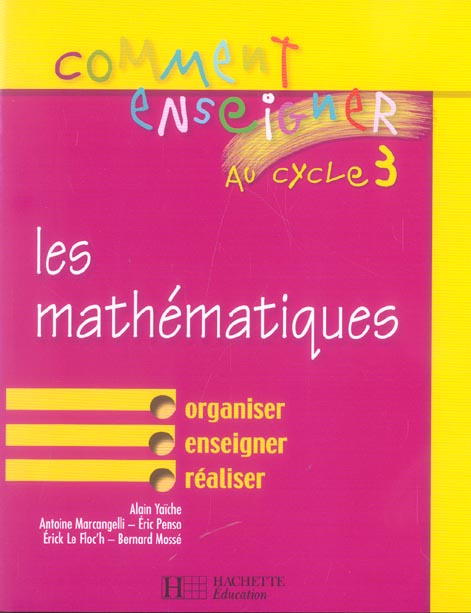 Comment enseigner les mathematiques au cycle 3