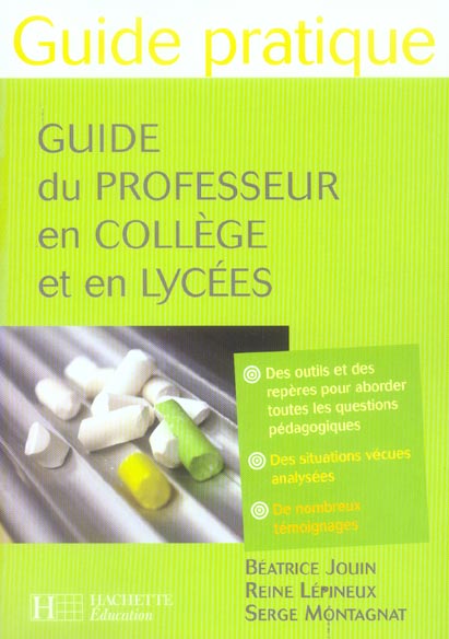 Guide du professeur en college et en lycees