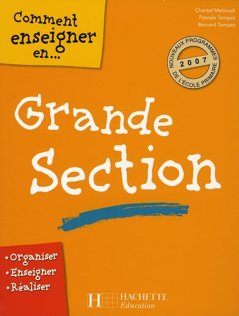 Comment enseigner en gs