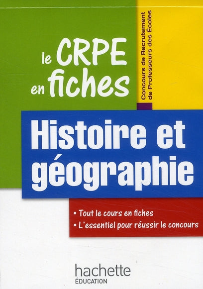 Mémento d'histoire/géographie pour le CRPE
