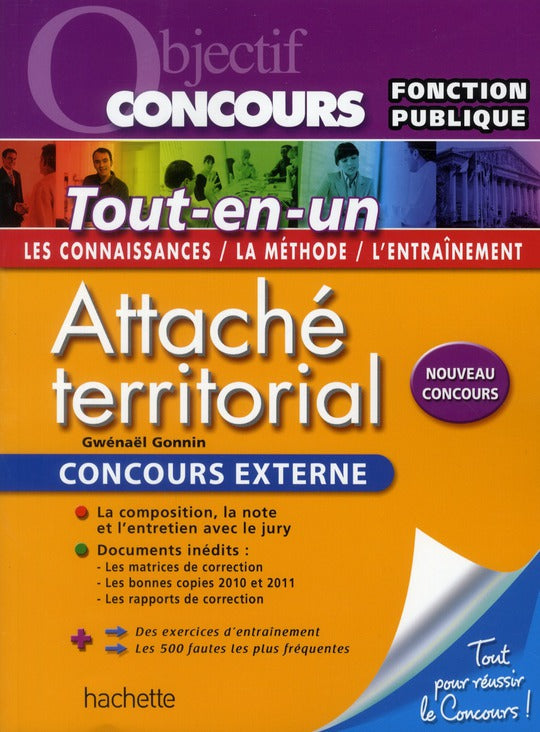 Objectif concours : attaché territorial ; concours externe