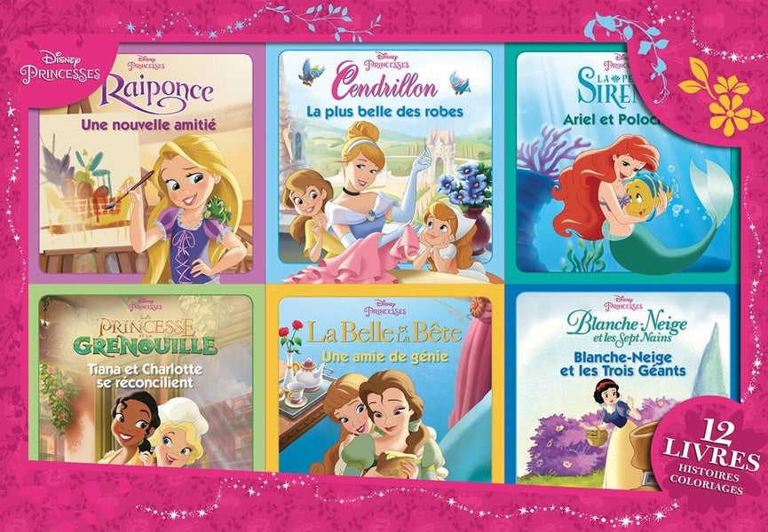 Princesses, coffret 12 livres