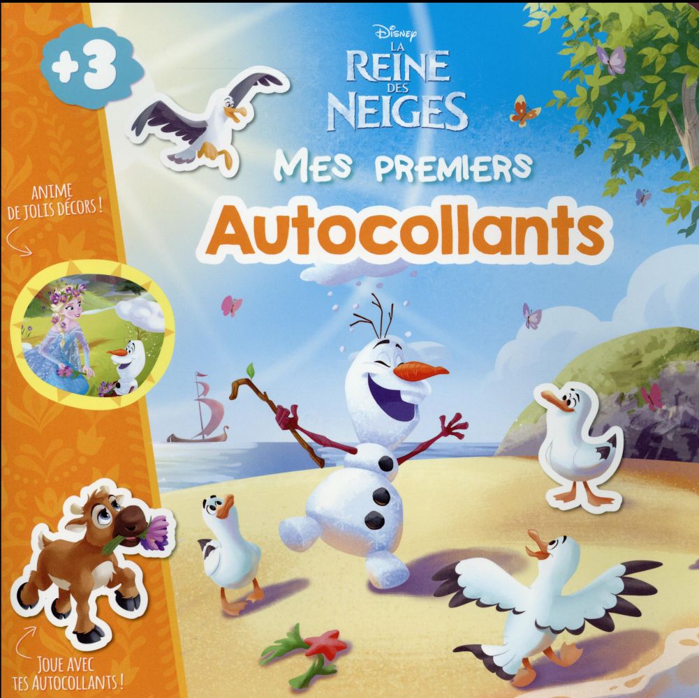 Mes premiers autocollants : La Reine des Neiges : Olaf