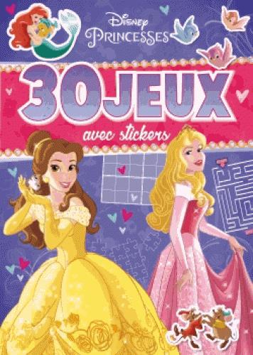 30 jeux avec stickers : princesses