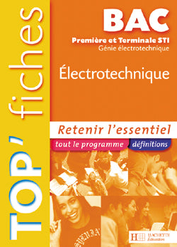 Electrotechnique 1ere/terminale pro sti
