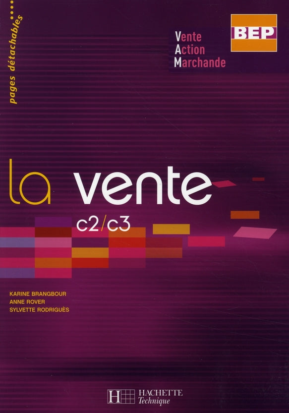 La vente bep vam - livre eleve - ed.2008 - c2/c3