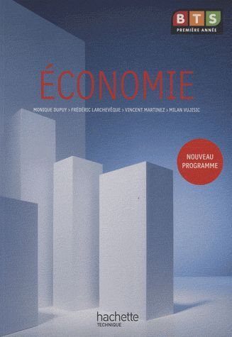 économie ; BTS 1ère année ; manuel de l'élève
