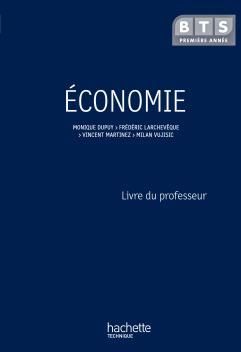 économie ; BTS 1ère année ; livre du professeur