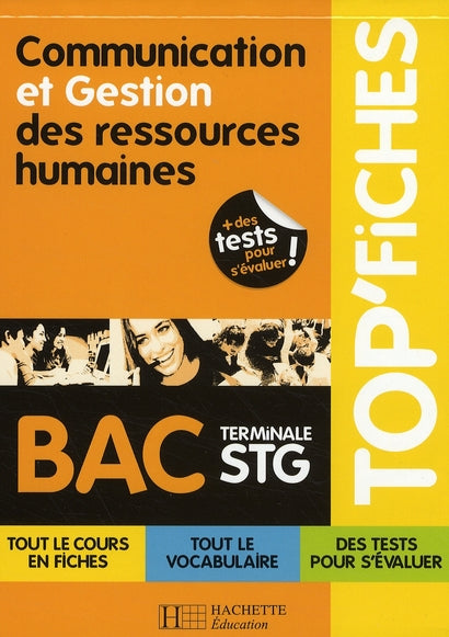 TOP'FICHES : communication et gestion des ressources humaines ; terminale STG